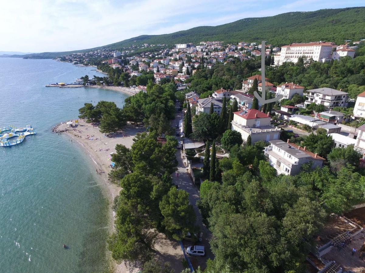 Villa Lisette Crikvenica Exteriör bild